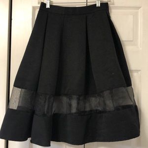 Black Express Full Skirt